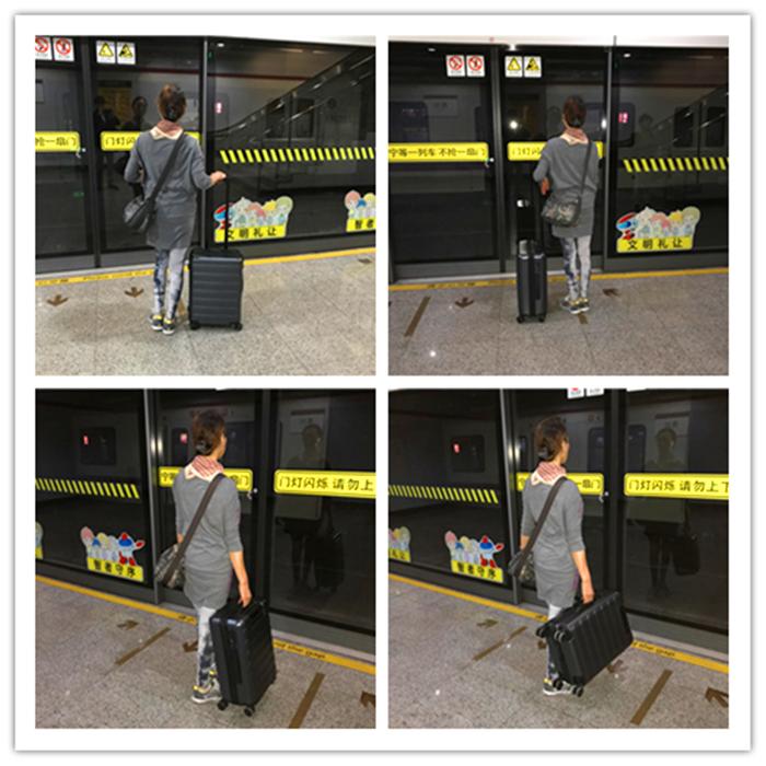 小米90分轻商务登机箱第二代上手,小米商旅背包199和149