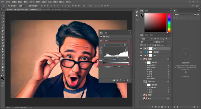 用ps怎么调出油画风格的感觉,ps油画图片更有创新的排版风格