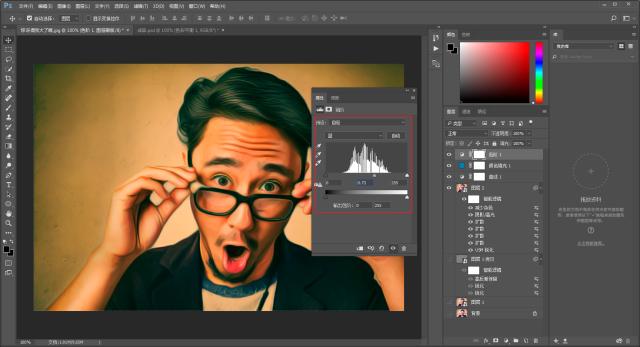 用ps怎么调出油画风格的感觉,ps油画图片更有创新的排版风格
