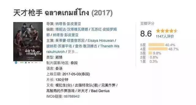 天才枪手作弊电影长片段,天才枪手跨国作弊电视剧版