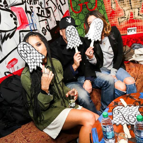 gucci全部插画,gucci法国插画