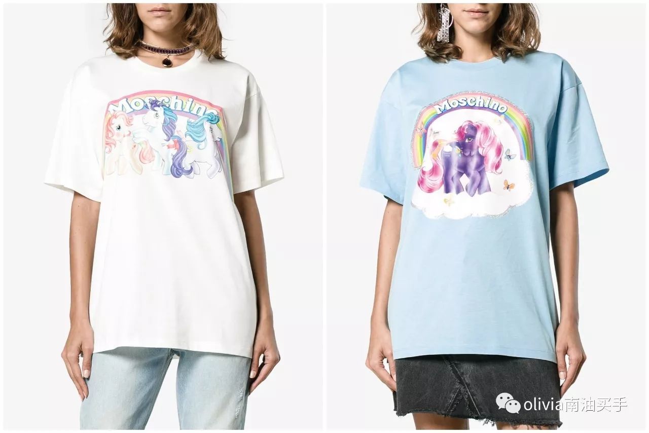 moschinot恤必买款,moschino很清新的一款t恤