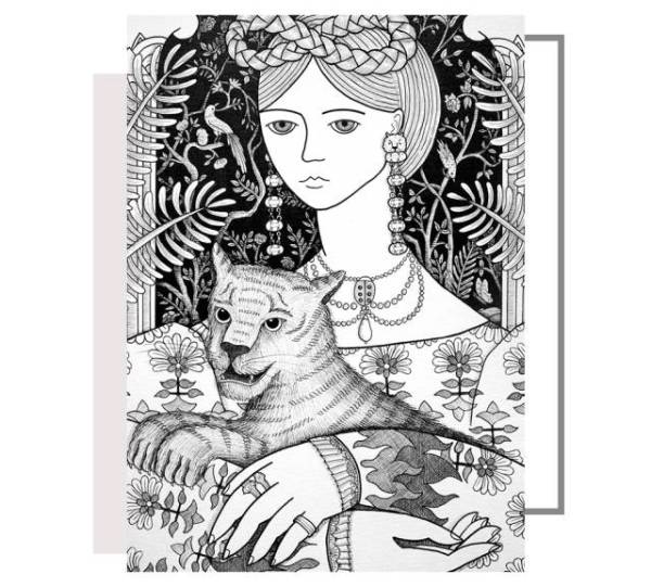 gucci全部插画,gucci法国插画