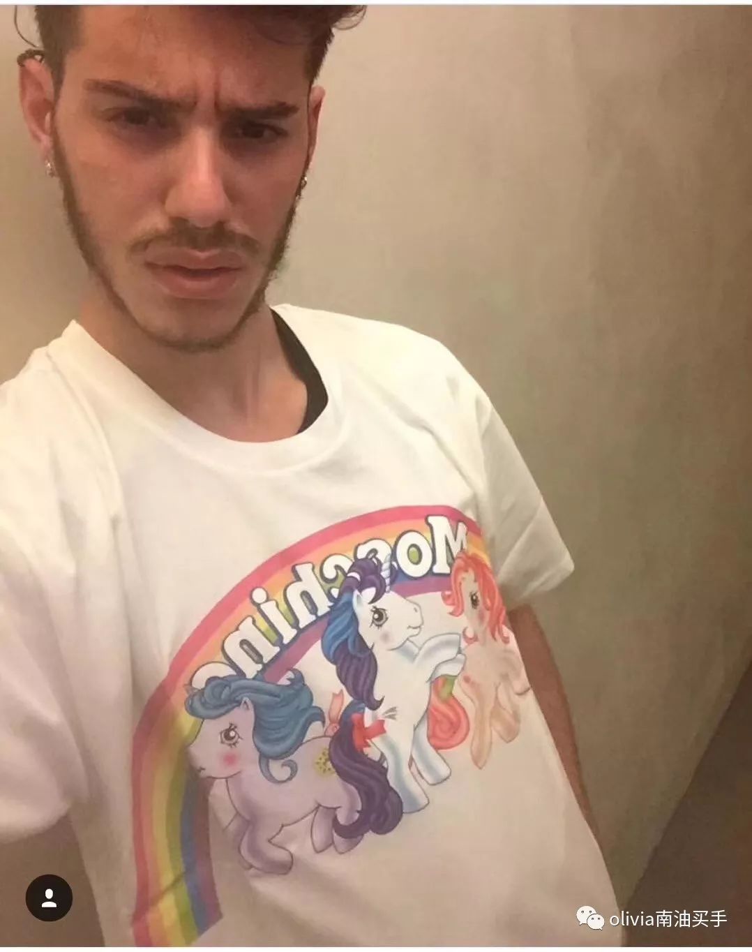 moschinot恤必买款,moschino很清新的一款t恤