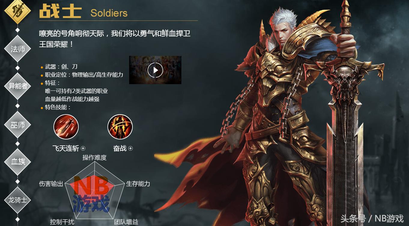 魔域手游玩什么职业好玩一点,魔域手游职业选择什么职业好