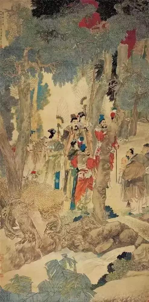 拍卖上亿的长幅国画作品,画家刘元生国画香港拍卖作品