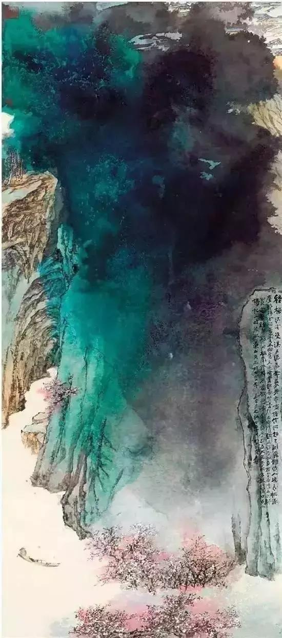 拍卖上亿的长幅国画作品,画家刘元生国画香港拍卖作品