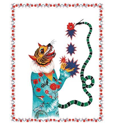 gucci全部插画,gucci法国插画