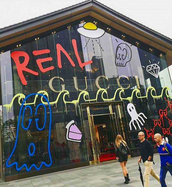 gucci全部插画,gucci法国插画