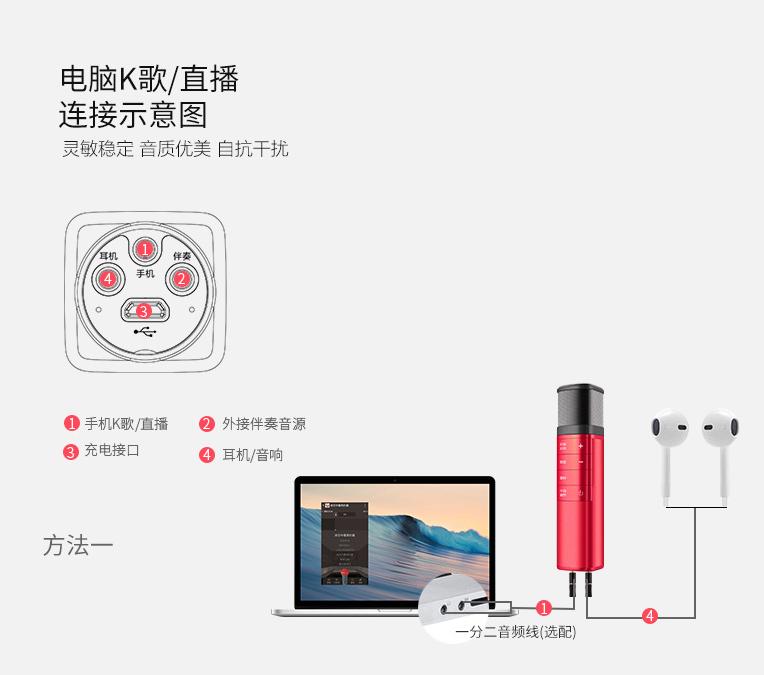 bbsk歌麦克风的使用方法,k歌直播麦克风怎么选