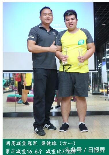 绿瘦减肥训练营“减重战报”，两周减重85.8斤