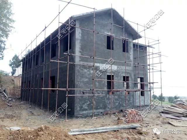 中国真实农村现代别墅,成都农村中式别墅建造