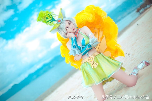 美女小姐姐cos妲己热情桑巴,王者光荣夏日游戏节妲己cos