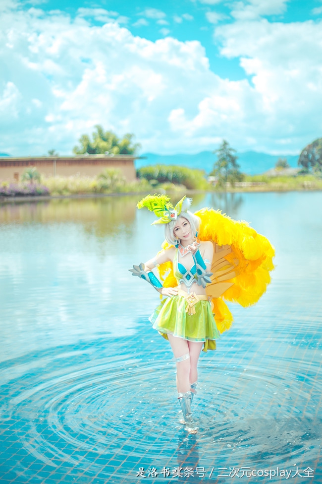 美女小姐姐cos妲己热情桑巴,王者光荣夏日游戏节妲己cos