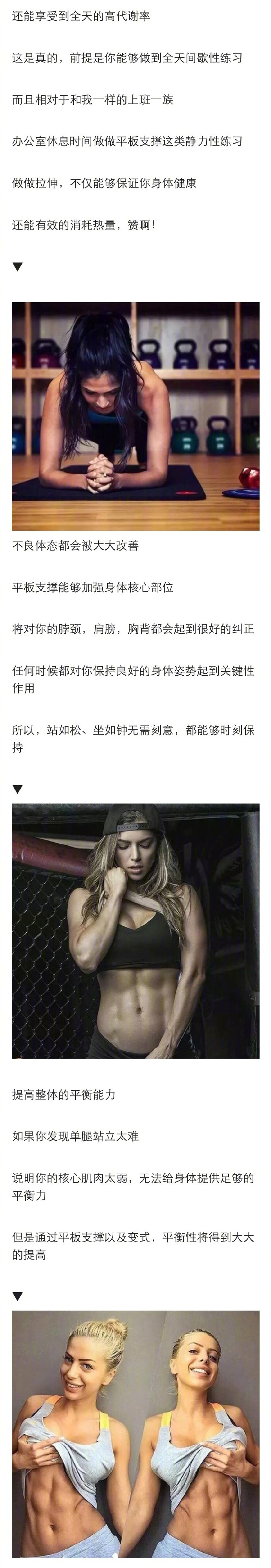 坚持平板支撑一年后感觉怎么样,坚持平板支撑一个月前后对比