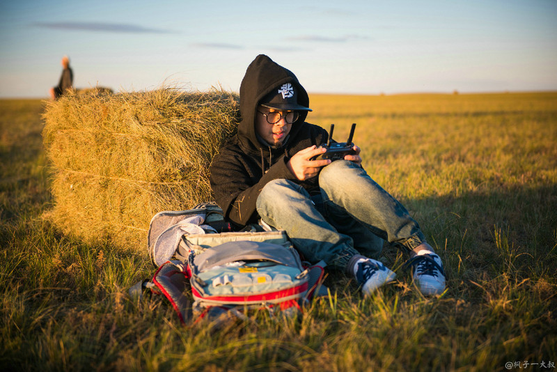 草原金秋美景图片,蓝天白云大草原的美图