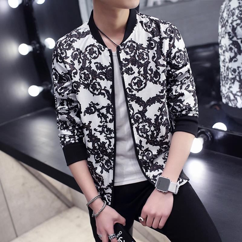 型男必备夹克帅气有型优雅中国风,罗蒙春秋季新款休闲男士夹克帅气