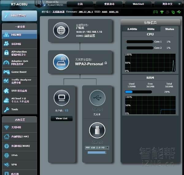 华硕asusrt-ac88u路由器测评,华硕rt-ac87u路由器拆机