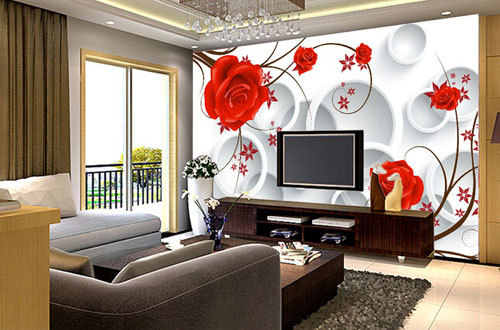 客厅背景墙3d立体墙贴,3d客厅背景墙效果图