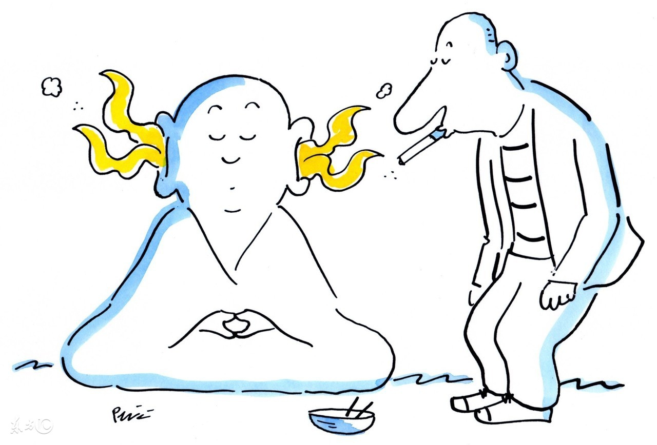 营销经理想考考他的手下，就给他们出了一道题，把梳子卖给和尚