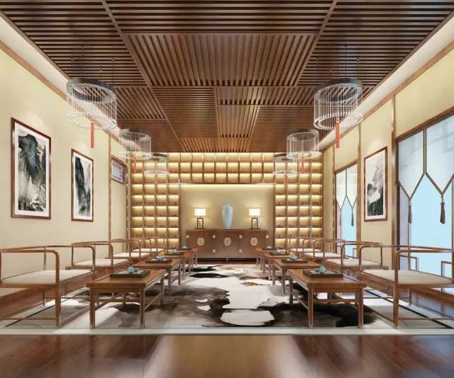 装修茶室效果图多少钱一平方,装修茶室家用