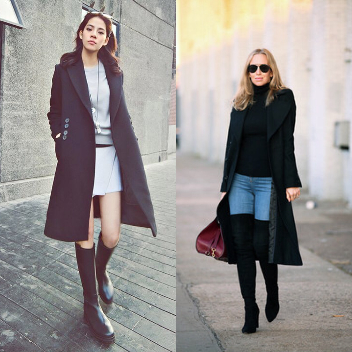 穿上高筒靴，你妈不再逼你穿秋裤了