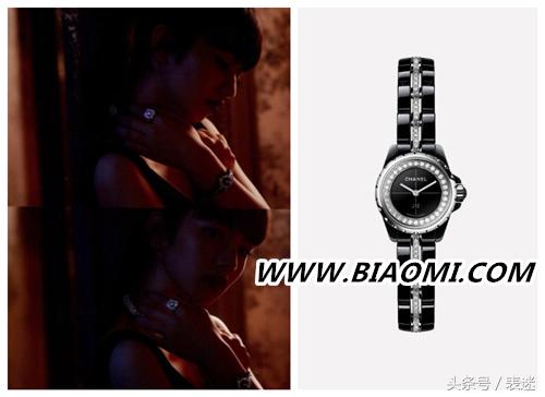 香奈儿j12白色陶瓷腕表,小松菜奈香奈儿项链