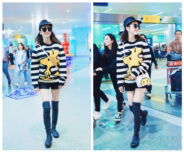 穿上高筒靴，你妈不再逼你穿秋裤了