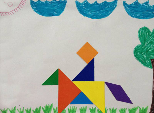 七巧板怎么给孩子讲解,七巧板怎么玩才聪明