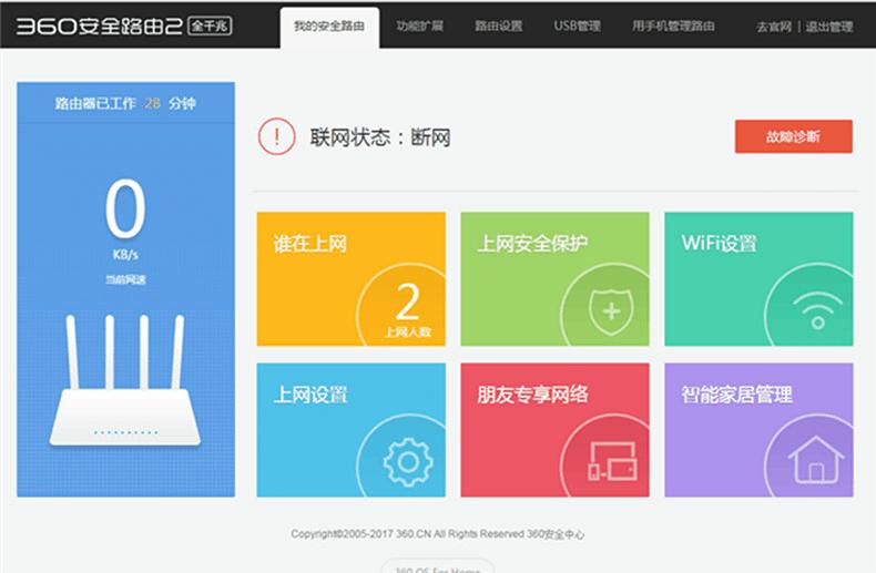 360安全路由2p4无线桥接,360安全路由v2p4参数