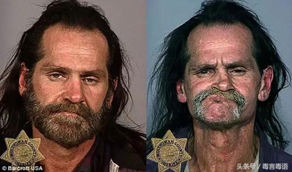 吸毒前后的变化对比,吸毒真的会毁容吗