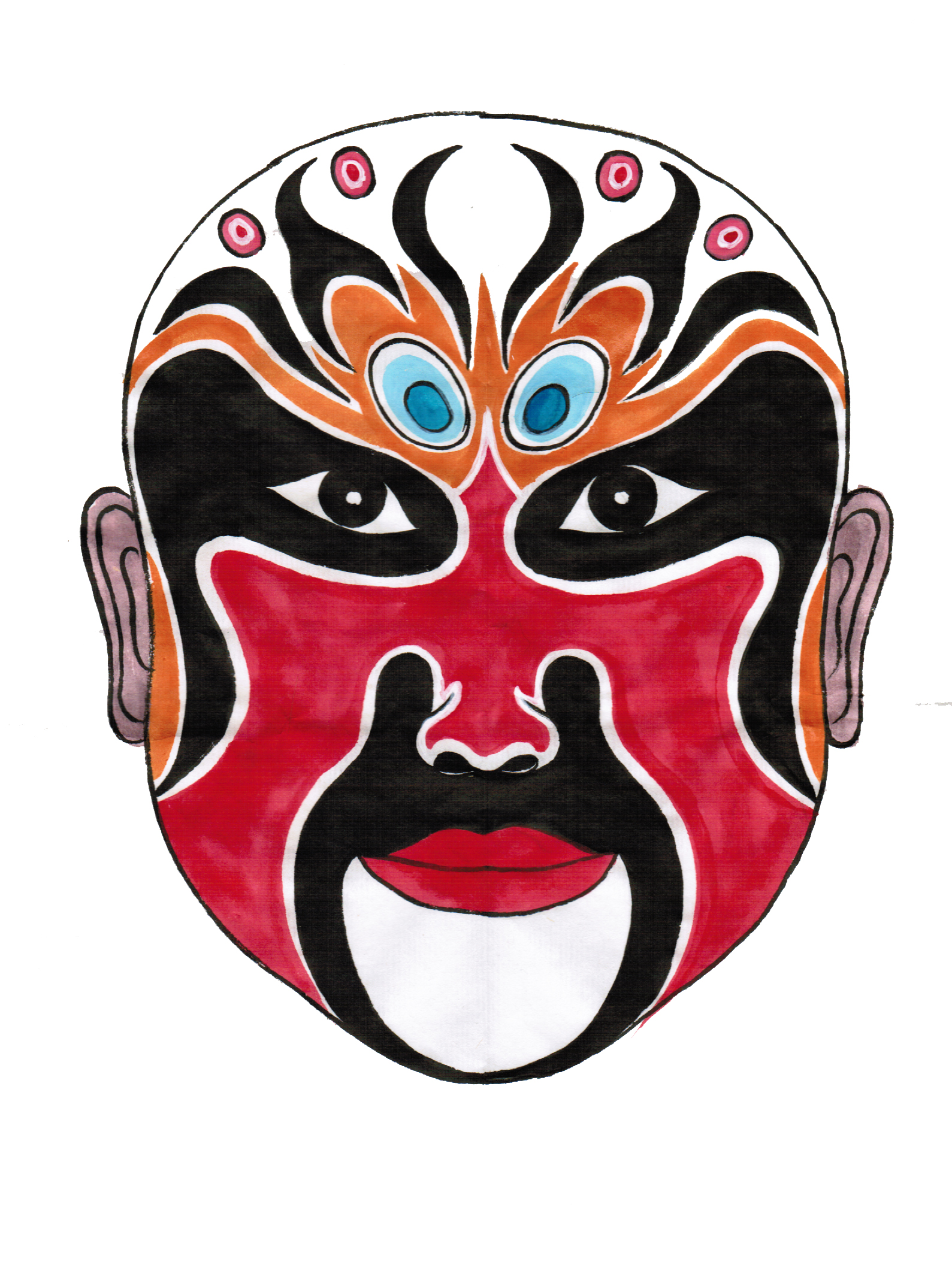 鍥界补涓浗浜墽鑴歌氨澶у叏,浜墽鑴歌氨缁樼敾鍥界补