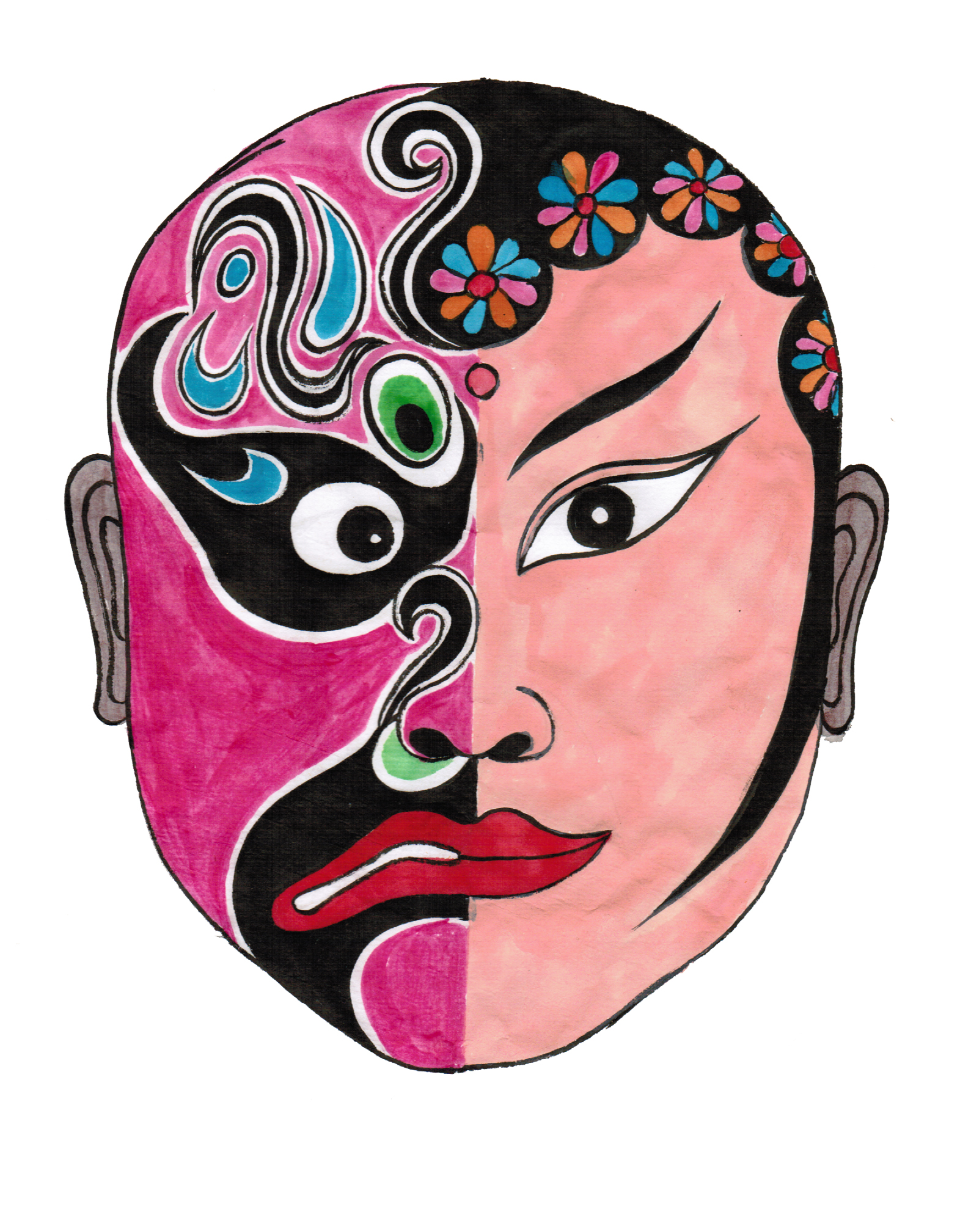 鍥界补涓浗浜墽鑴歌氨澶у叏,浜墽鑴歌氨缁樼敾鍥界补