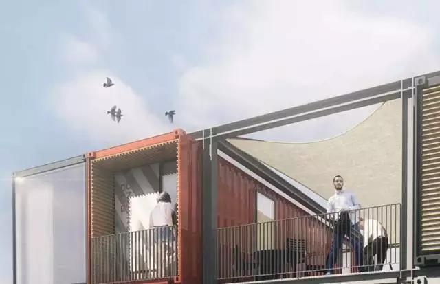 居德易-丹麦牛人改造集装箱，“堆积木”竟堆成公寓小区