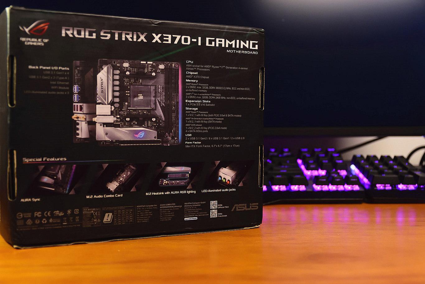 rogstrixb365fgaming开箱,rogstrixx370超频