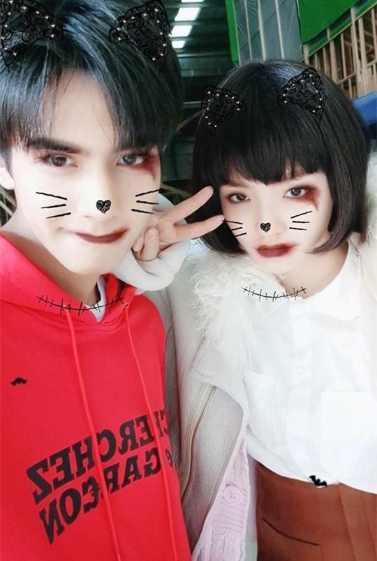 万圣节妆容林允,万圣节杨紫妆容