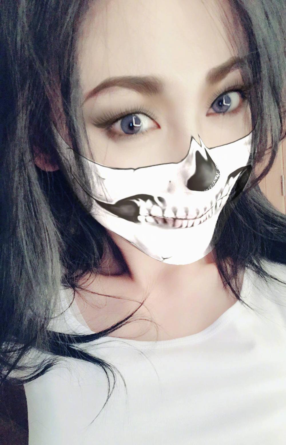 万圣节妆容林允,万圣节杨紫妆容