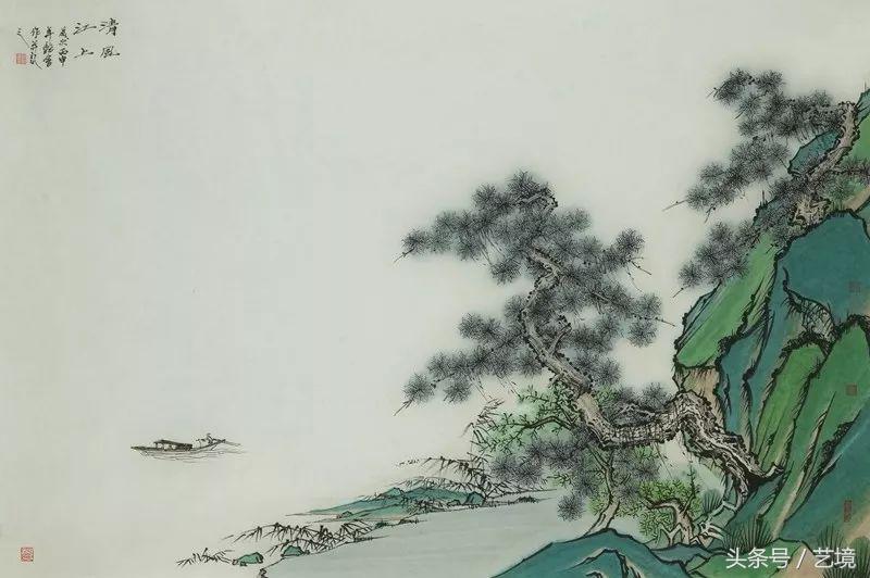 诗性翰墨——刘艳会新青绿山水作品品鉴