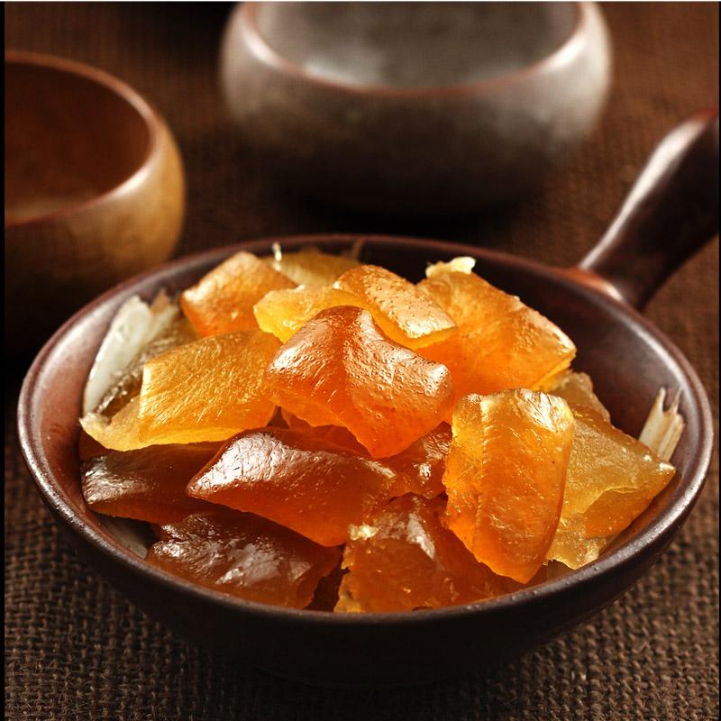 除了新鲜柚子和蜂蜜柚子茶，还有很多美味的柚子零食在等着你