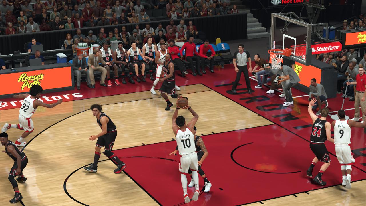 2k18操作技巧3分球,德玛尔德罗赞中投集锦马刺