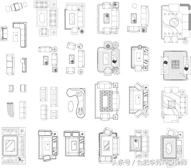最实用的家具尺寸大全仅此一份,最全的家具尺寸和布局方案