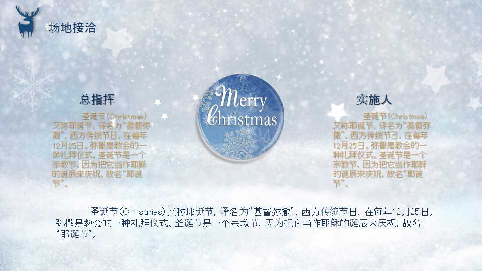 新鲜出炉的圣诞营销策划方案PPT模板