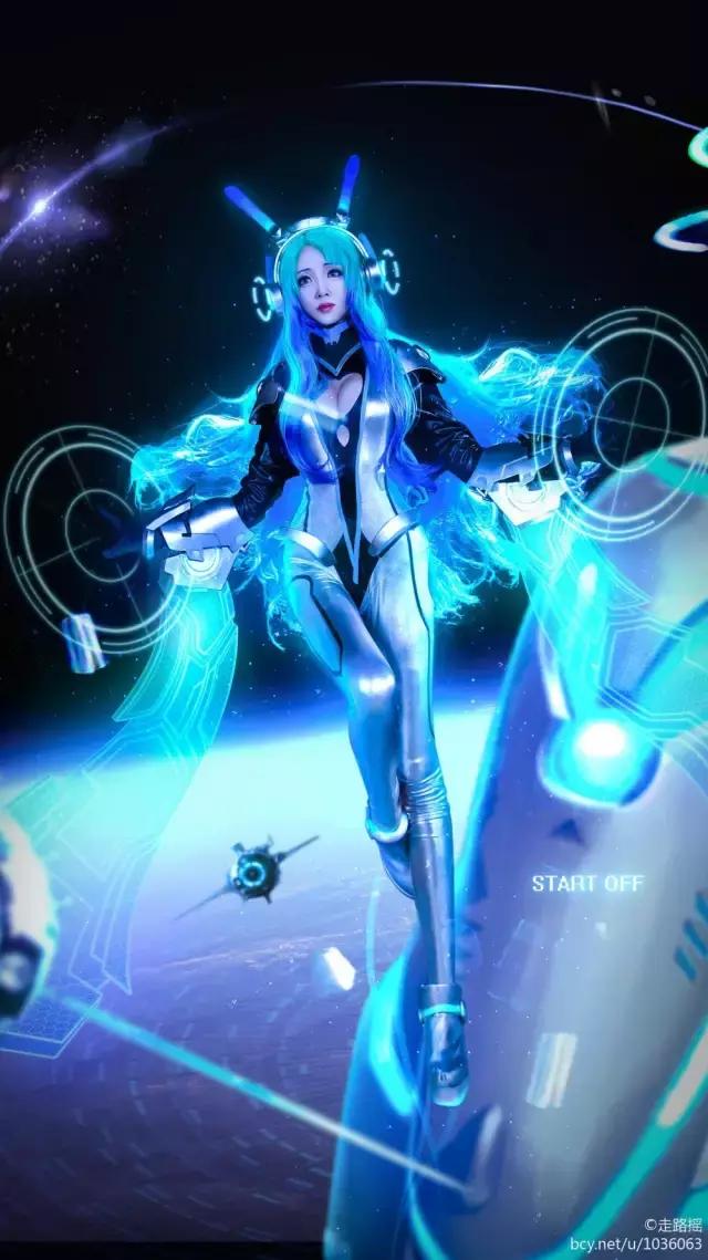 妲己cos王者光荣小姐姐,王者光荣漂亮的女角色cos