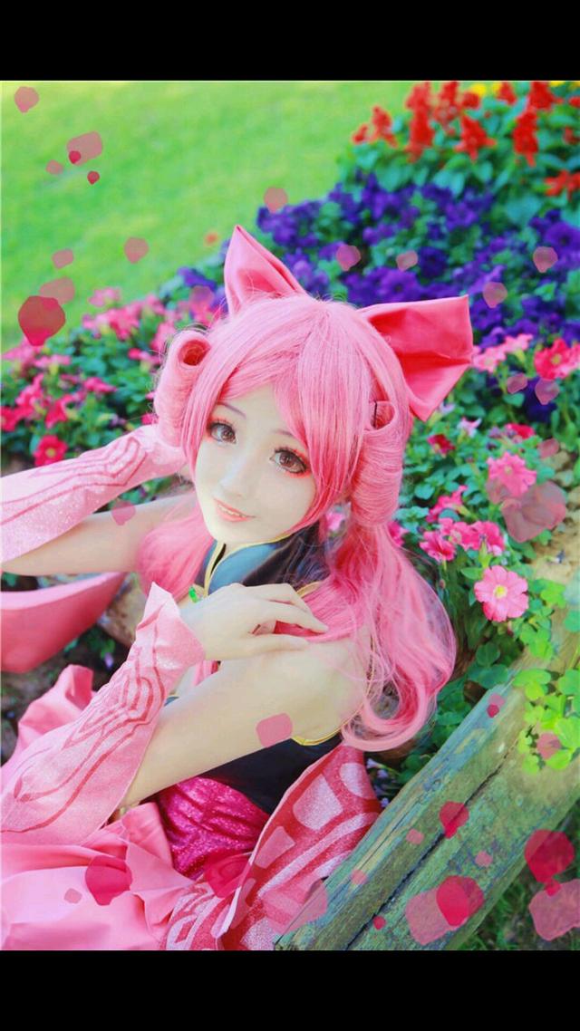 妲己cos王者光荣小姐姐,王者光荣漂亮的女角色cos