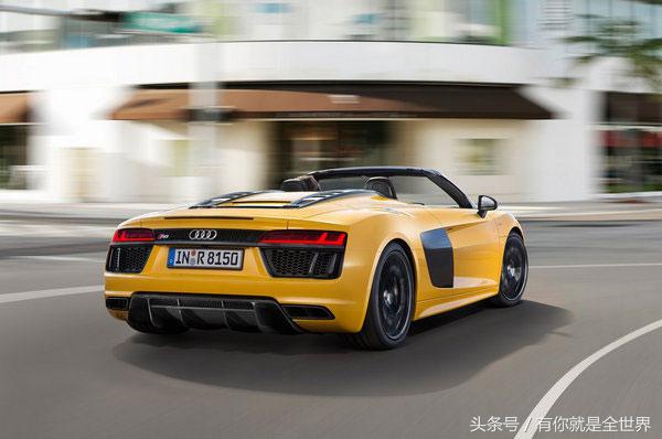 奥迪audir8黑武士,AudiR8敞篷版