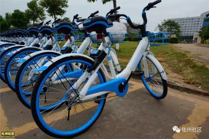化州现在还有共享电单车吗,化州的共享单车在哪里
