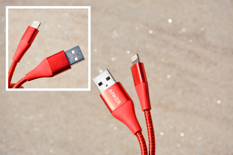 anker苹果线,anke数据线和苹果数据线对比