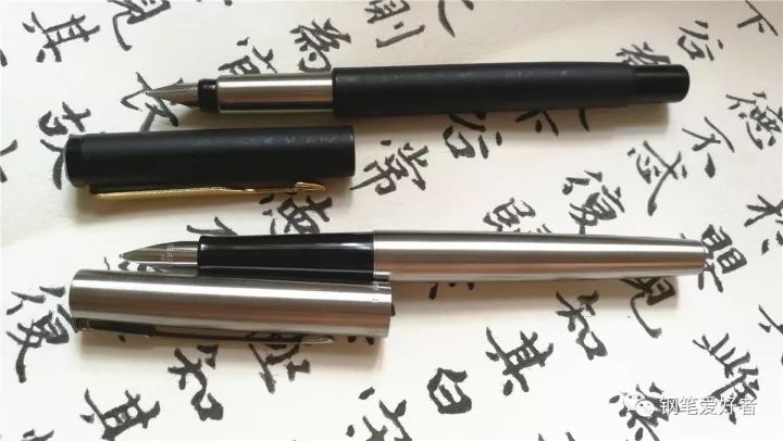 美淘法国产Parker派克乔特Jotter钢杆白夹M尖钢笔评测