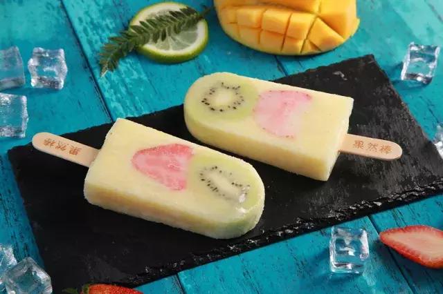 纯手工又美味的水果棒冰,韩式鲜果棒冰