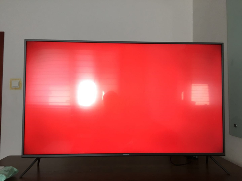 熊猫55寸电视机,熊猫55寸电视灰屏解决方法